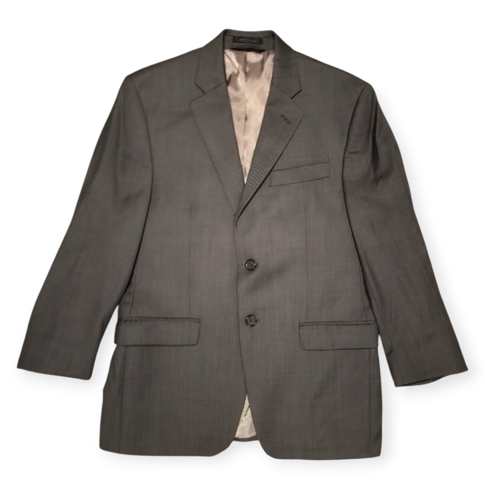 Lauren Ralph Lauren 100% Wool Suit Set 38S/30W Pants High Quality Made in Canada